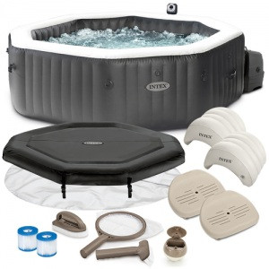 Надувной джаку Интекс Джет энд Бабл Делюкс(Intex 28458 201х71см Jet and Bubble) Deluxe Надувной джаку Интекс Джет энд Бабл Делюкс(Intex 28458 201х71см Jet and Bubble) Deluxe