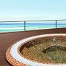 СПА бассейн с мозаикой AstralPool Mirage / Aquavia Oasis d250 см